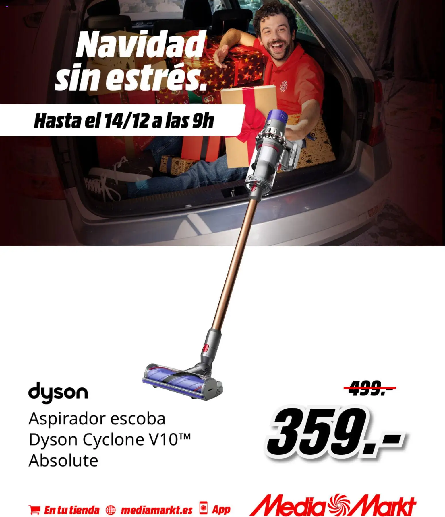 Media Markt folleto │ válido desde el 05.12.2025 | Página: 6 | Productos: Escoba, Aspirador