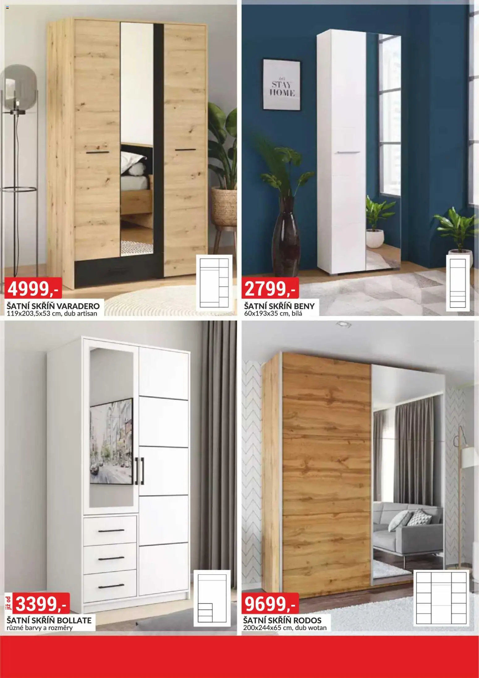 BAUMAX leták - Bydlení na míru podle vašeho stylu od 01.02.2026 | Strana: 49 | Produkty: Šatní skříň, Barvy, Skříň