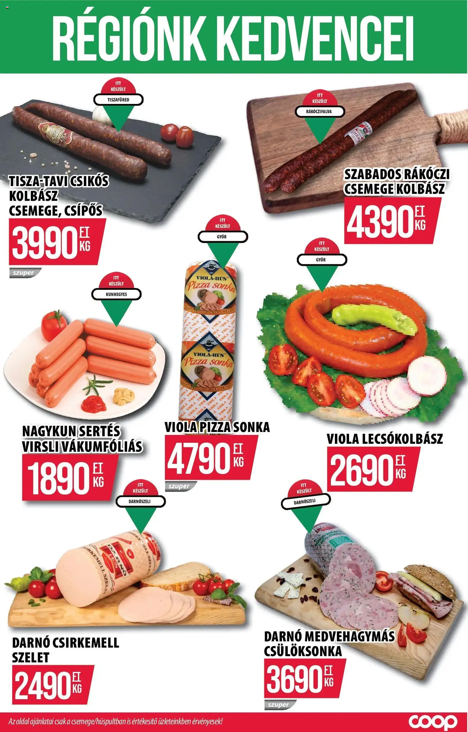 COOP Szolnok akciós ujság - amely érvényes a következő dátumtól: 12.02.2026 | Oldal: 2