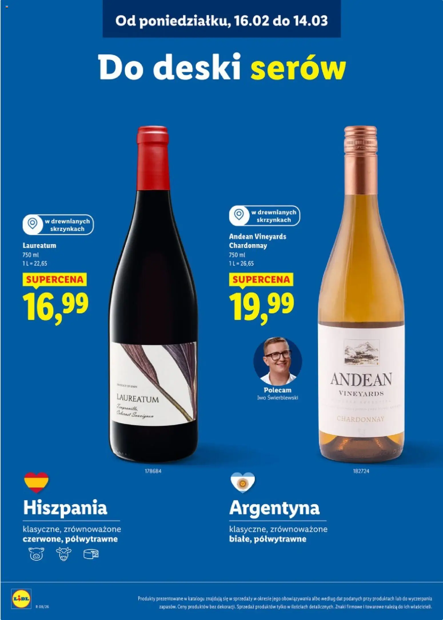 Lidl Polsko katalog - Karta win od 16.02.2026 | Strana: 22