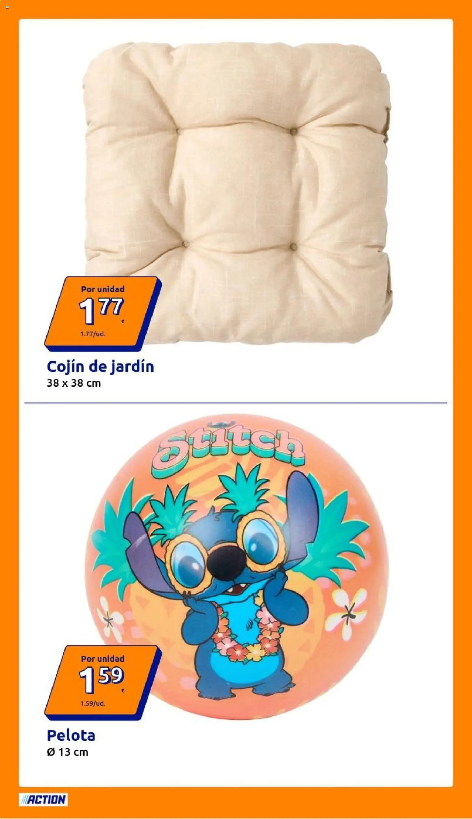 Action folleto │ válido desde el 15.04.2026 | Página: 16 | Productos: Cojín