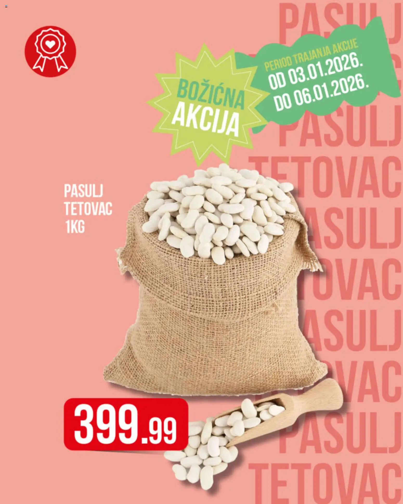 Metalac Proleter katalog - važi od 03.01.2026 | Strana: 5 | Proizvode: Pasulj