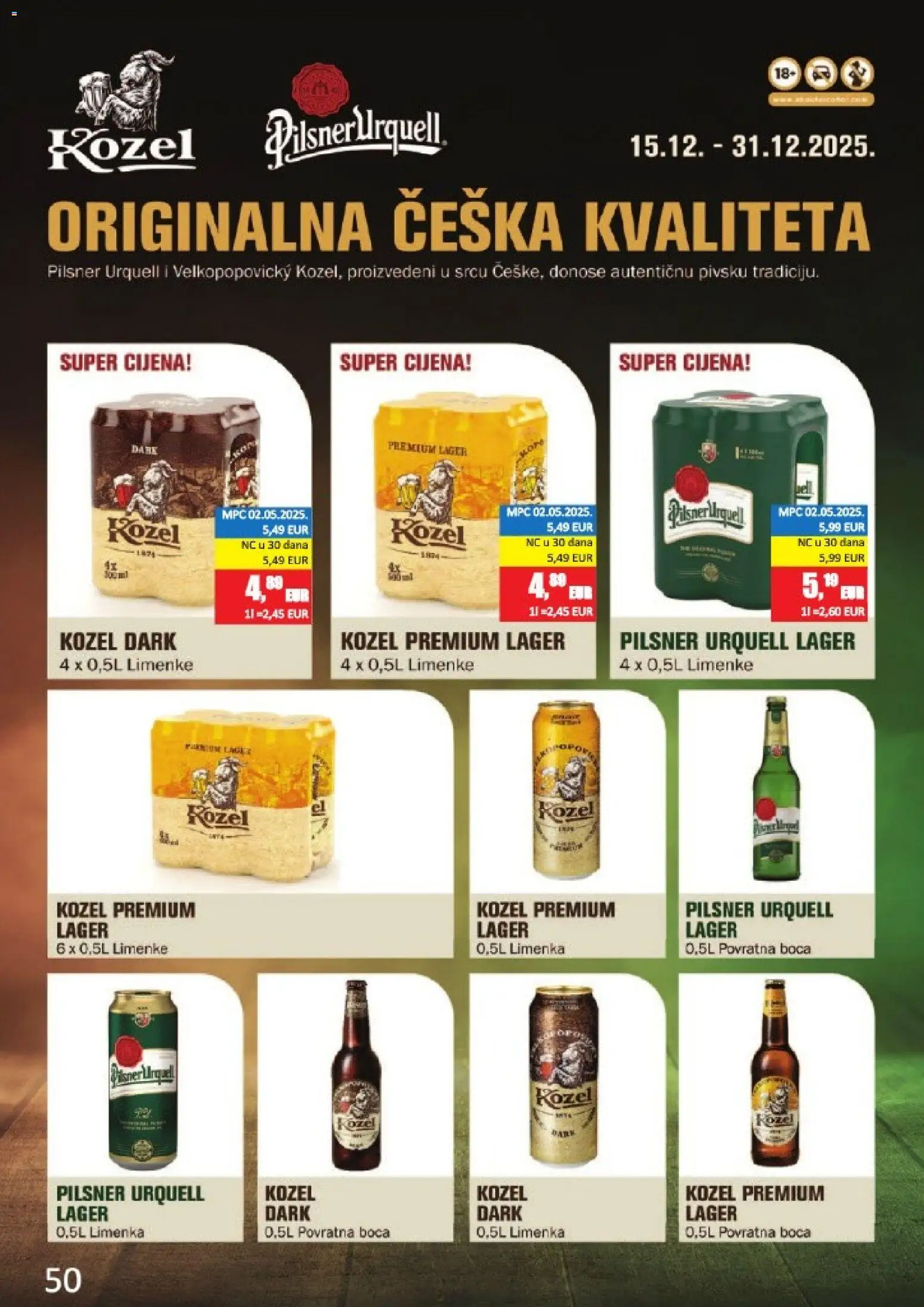 Vrutak katalog | vrijedi od 15.12.2025 | Stranica: 50 | Proizvodi: Kozel