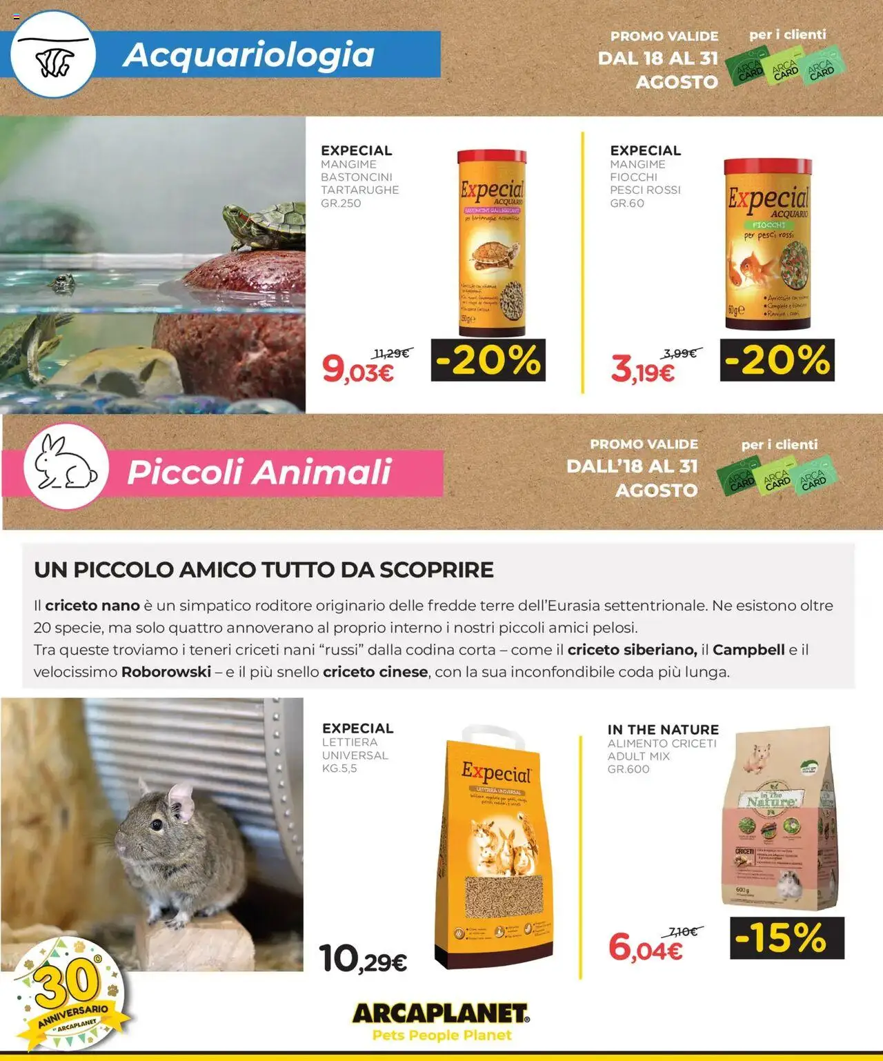 Volantino Arcaplanet del 18.08.2025 | Pagina: 26 | Prodotti: Drone, Fiocchi, The