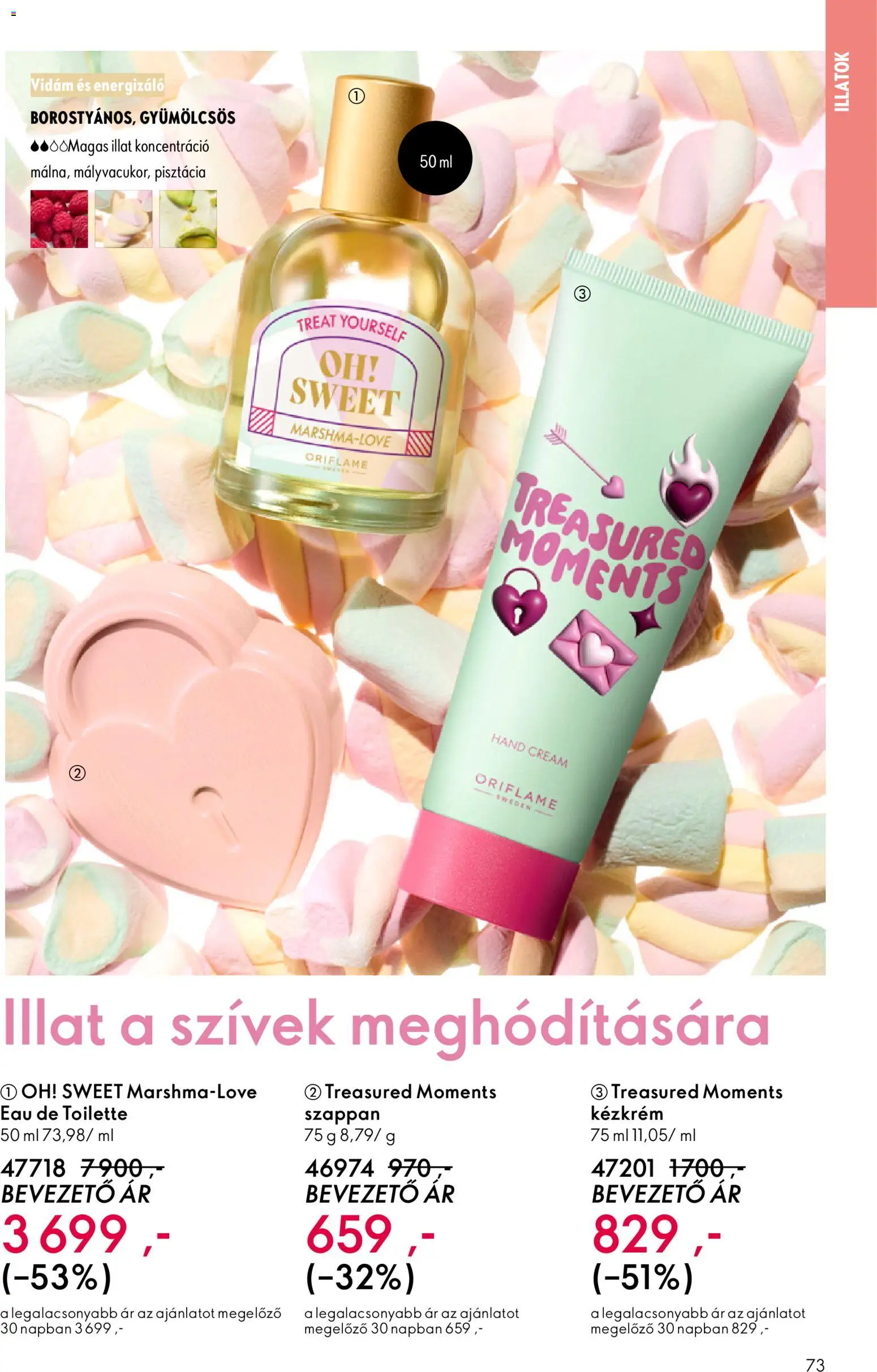 Oriflame akciós ujság - amely érvényes a következő dátumtól: 11.02.2026 | Oldal: 73 | Termékek: Pisztácia, Kézkrém, Szappan