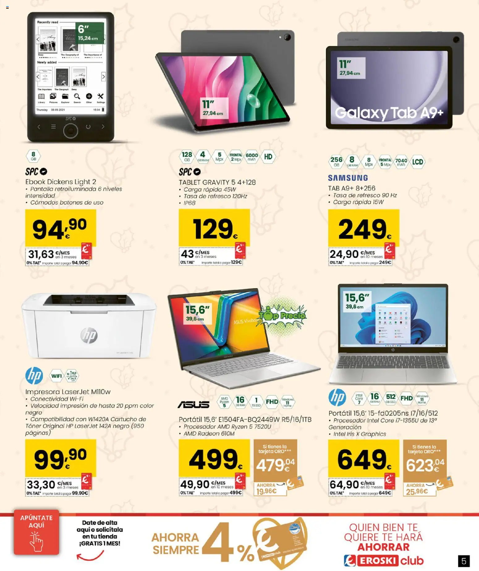 Eroski - Cyber Week │ válido desde el 02.12.2025 | Página: 5