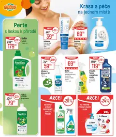Náhled letáku Globus leták - Jarní úklid od 11.03.2026 | Strana: 6 | Produkty: Mýdlo, Vegan, Globus, Indulona