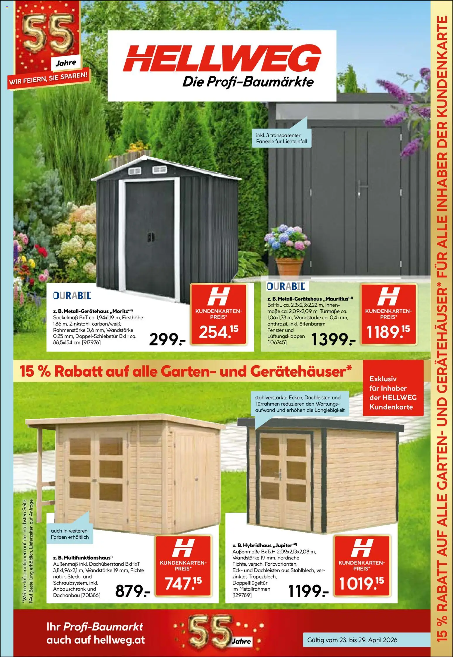 HELLWEG Flugblatt gültig ab 23.04.2026 | Seite: 9