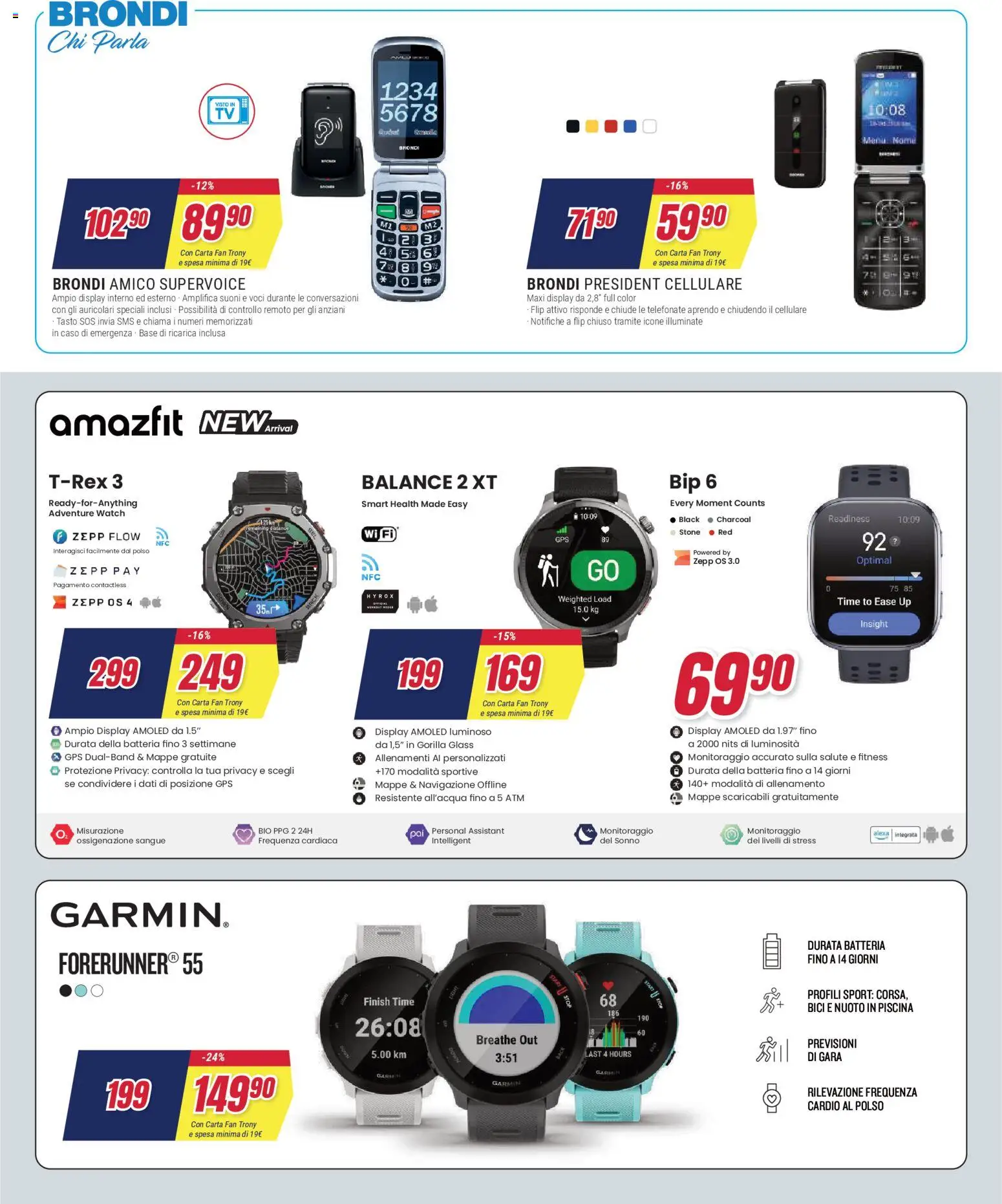 Volantino Trony del 27.12.2025 | Pagina: 10 | Prodotti: Auricolari, Piscina, Fan, Navigazione