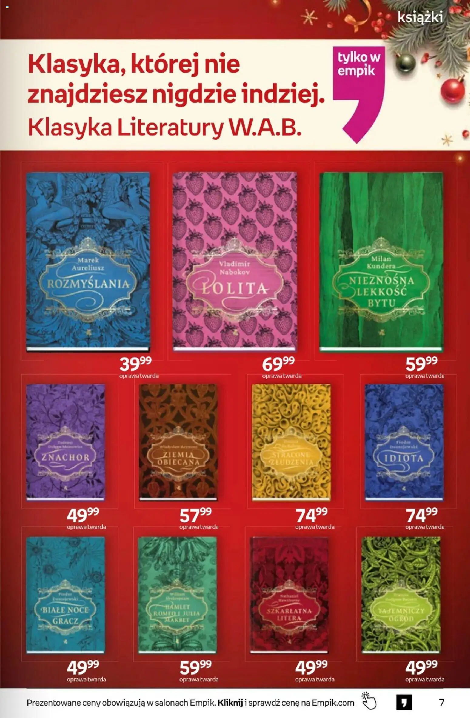 Empik promocje - Tom kultury Książki od 12.11.2025 | Strona: 7 | Produkty: Gracz, Ziemia, Książki