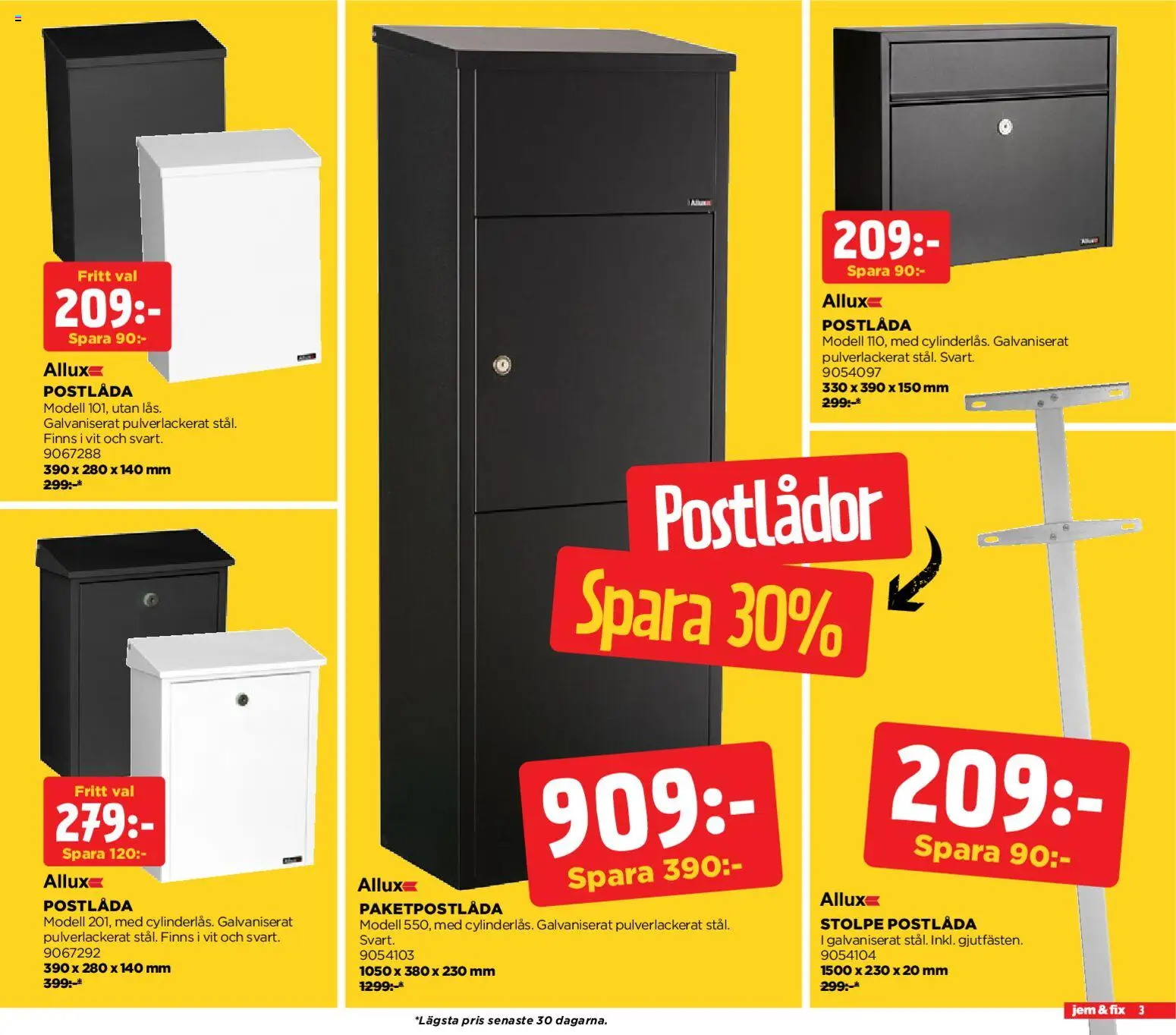 Jem & Fix reklamblad aktuell från 29.12.2025 | Sida: 3