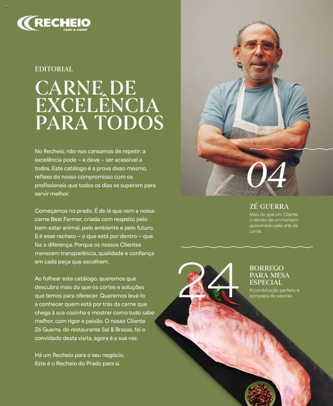 Recheio folheto │ válido de 24.04.2025 | Página: 2 | Produtos: Sal, Mesa, Carne