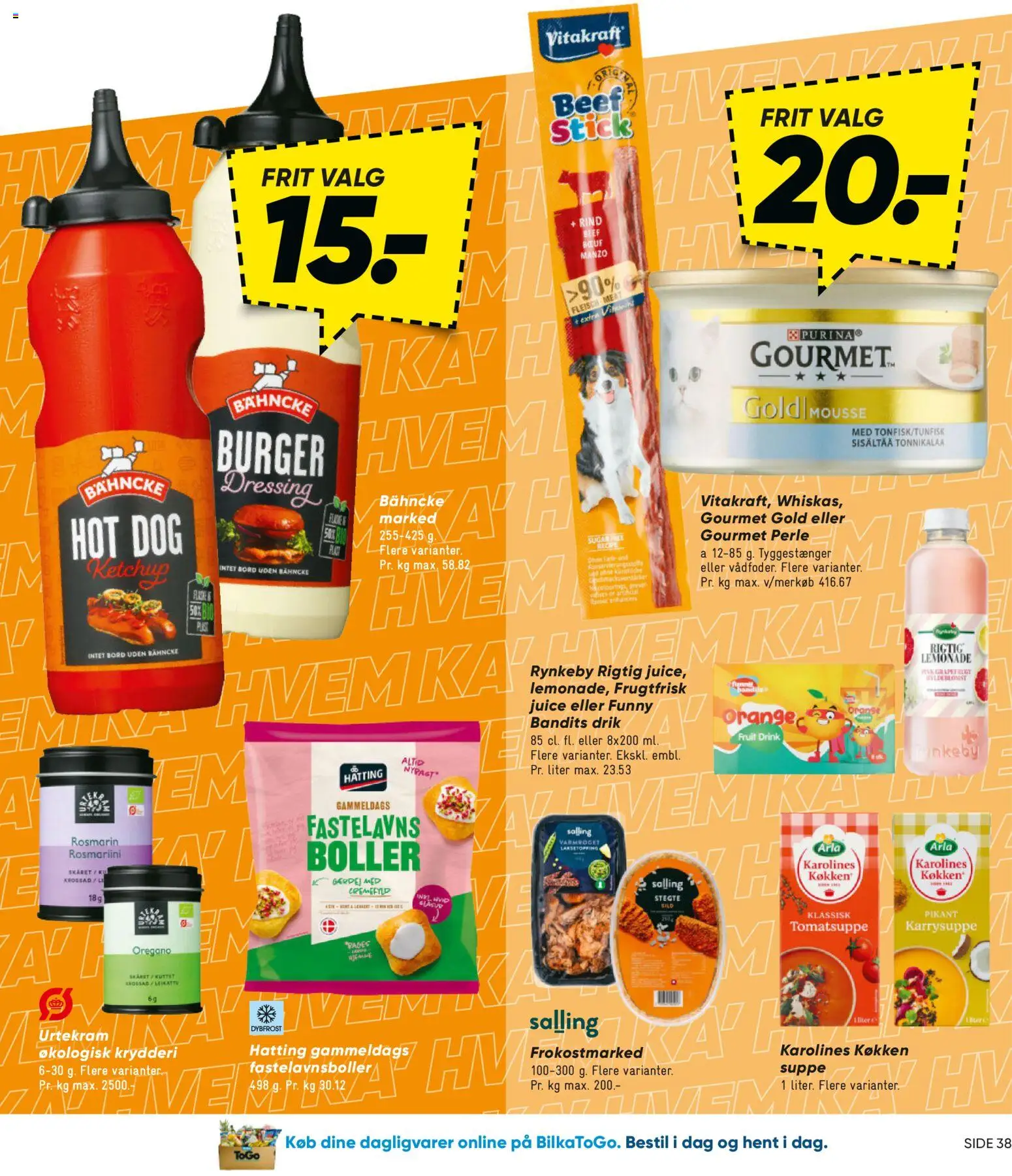 Bilka tilbudsavis – gyldig fra 23.01.2026 | Side: 11 | Produkter: Ketchup, Bord, Suppe, Oregano