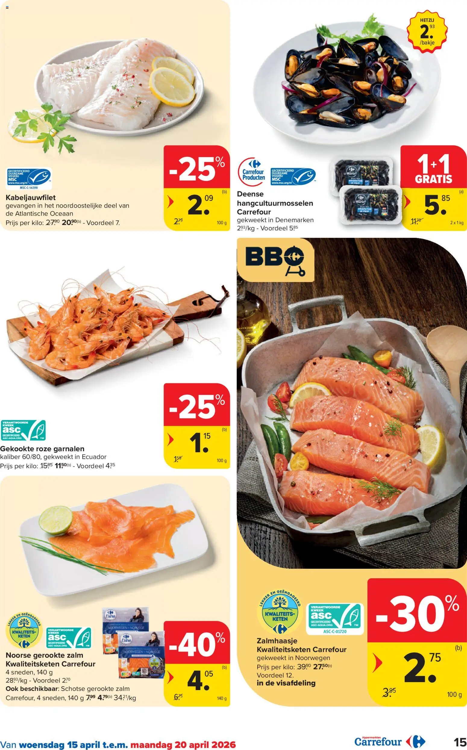 {H1} | Pagina: 15 | Producten: Zalm, Kekszek