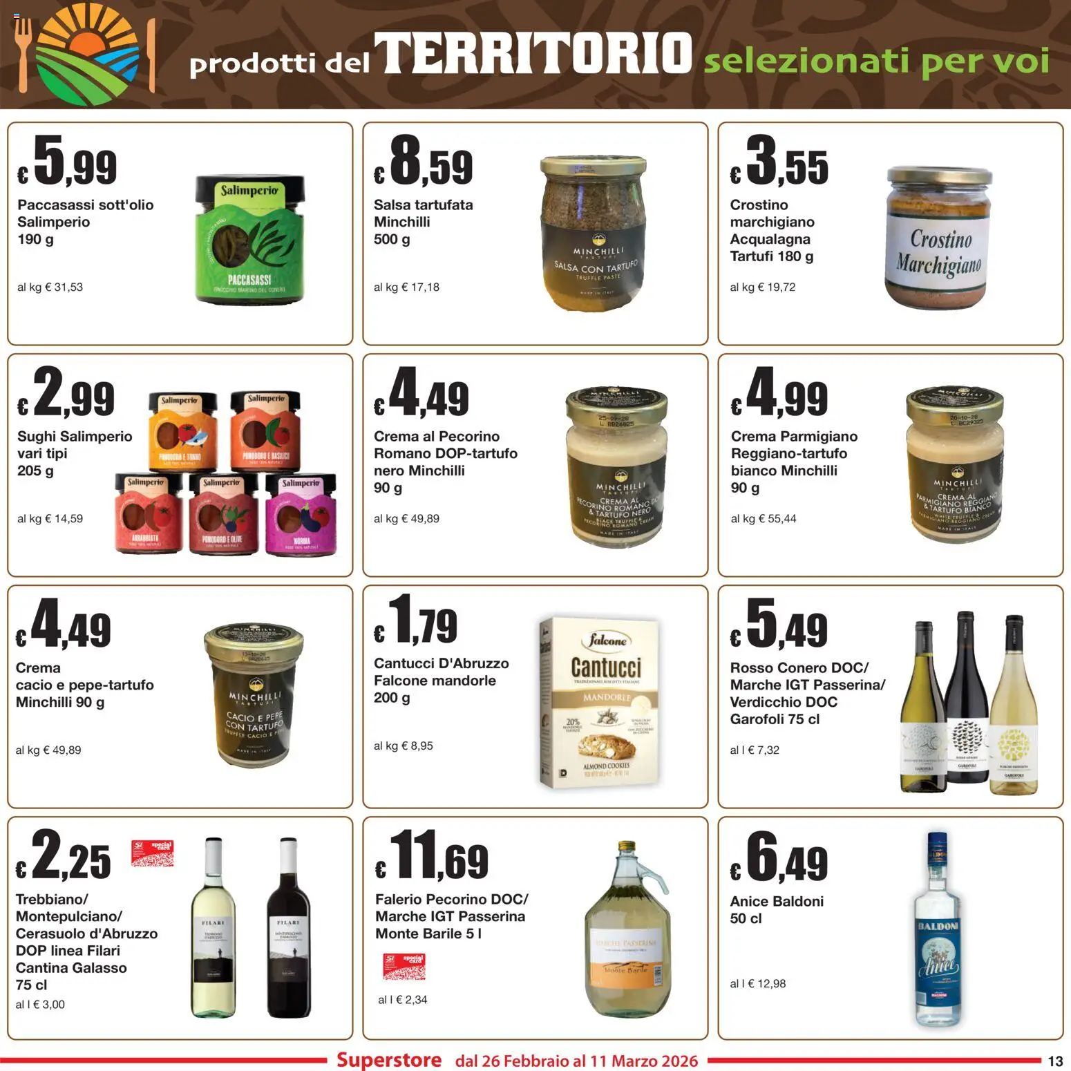 Volantino Sì con Te del 26.02.2026 | Pagina: 13