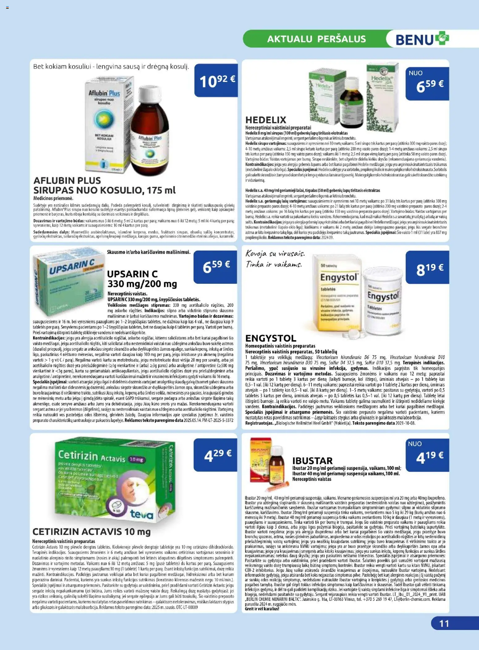 BENU akcijos nuo 01.02.2026 | Puslapis: 11 | Prekių: Arbata