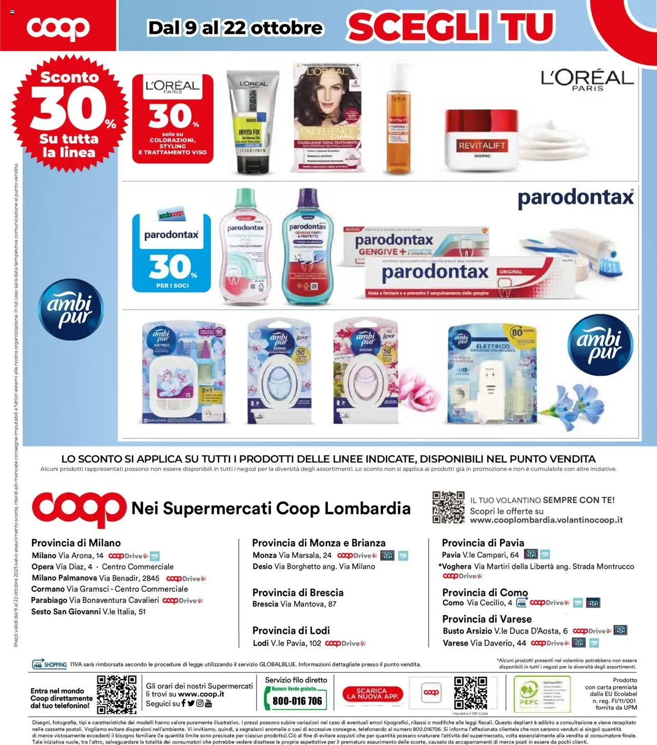 Volantino COOP del 09.10.2025 | Pagina: 12 | Prodotti: Tè, Data