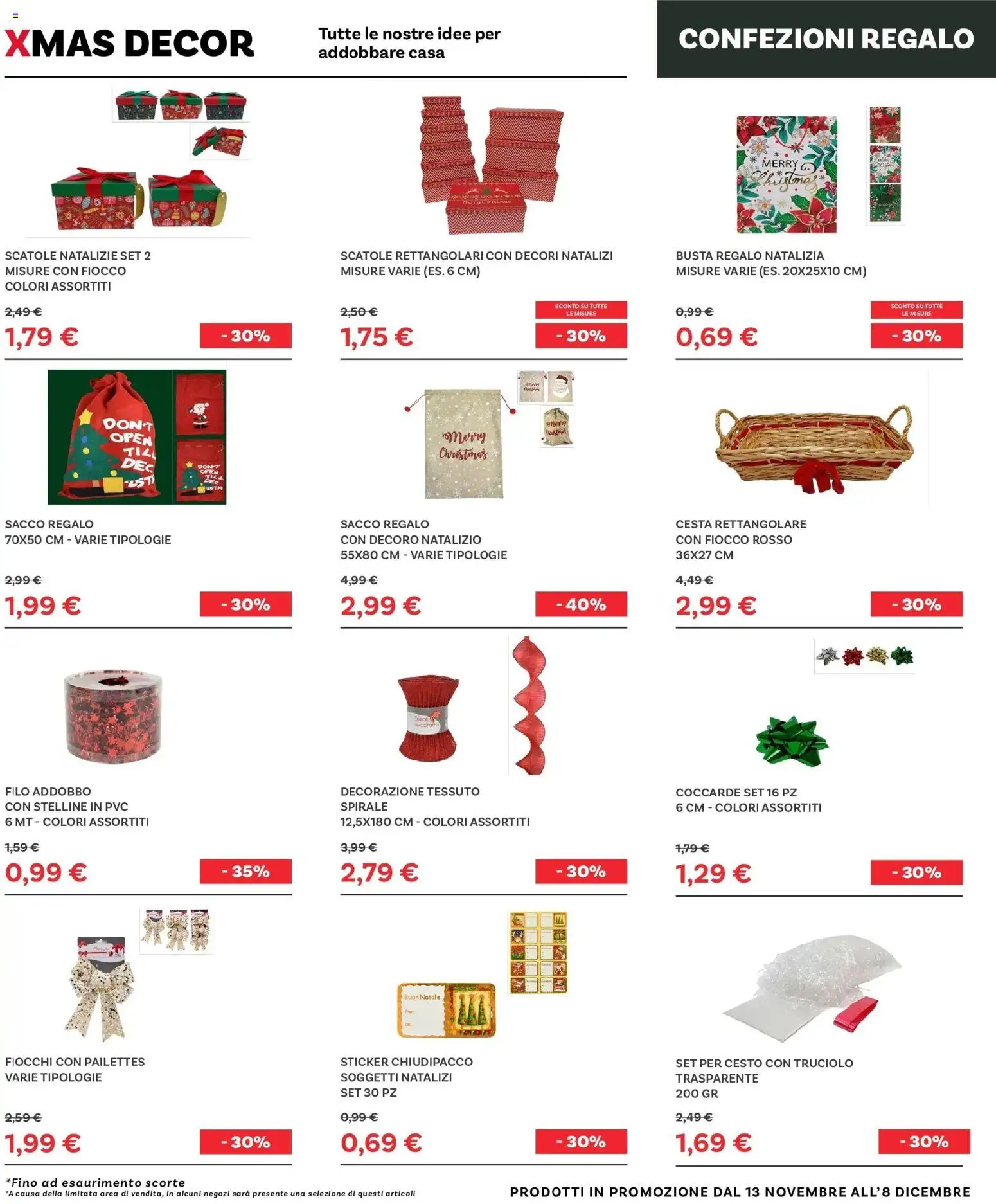 Volantino Max Factory del 13.11.2025 | Pagina: 18 | Prodotti: Fiocchi