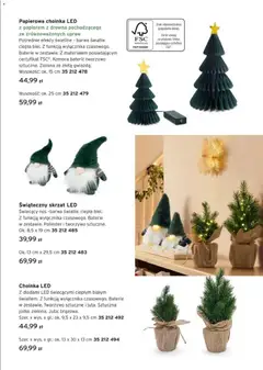 Pogląd oferty "Tchibo promocje" - ważna od 28.10.2025 | Strona: 8 | Produkty: Choinka, Baterie, Tchibo