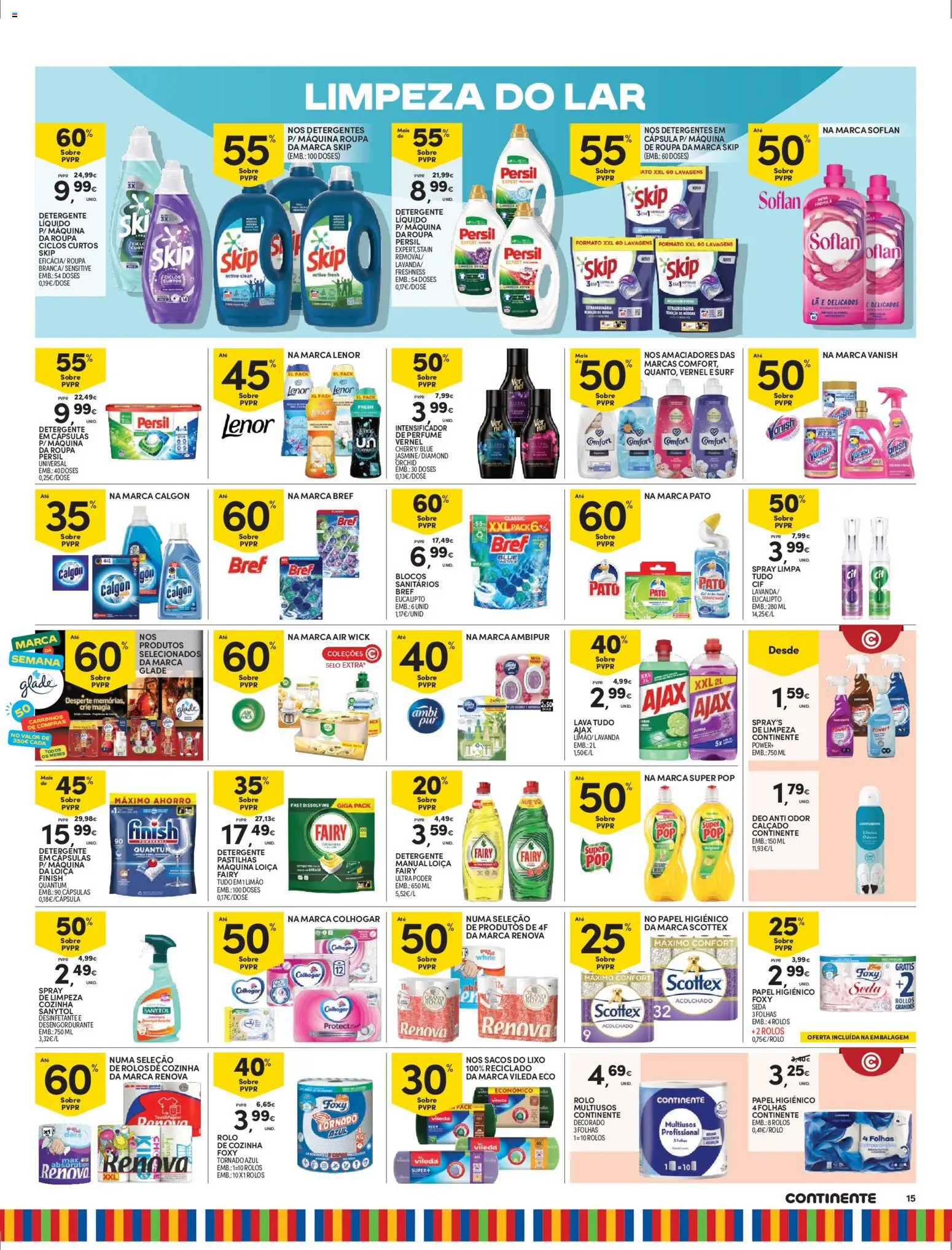 Continente - Madeira │ válido de 25.11.2025 | Página: 15 | Produtos: Papel higiénico, Perfume, Detergente, Persil
