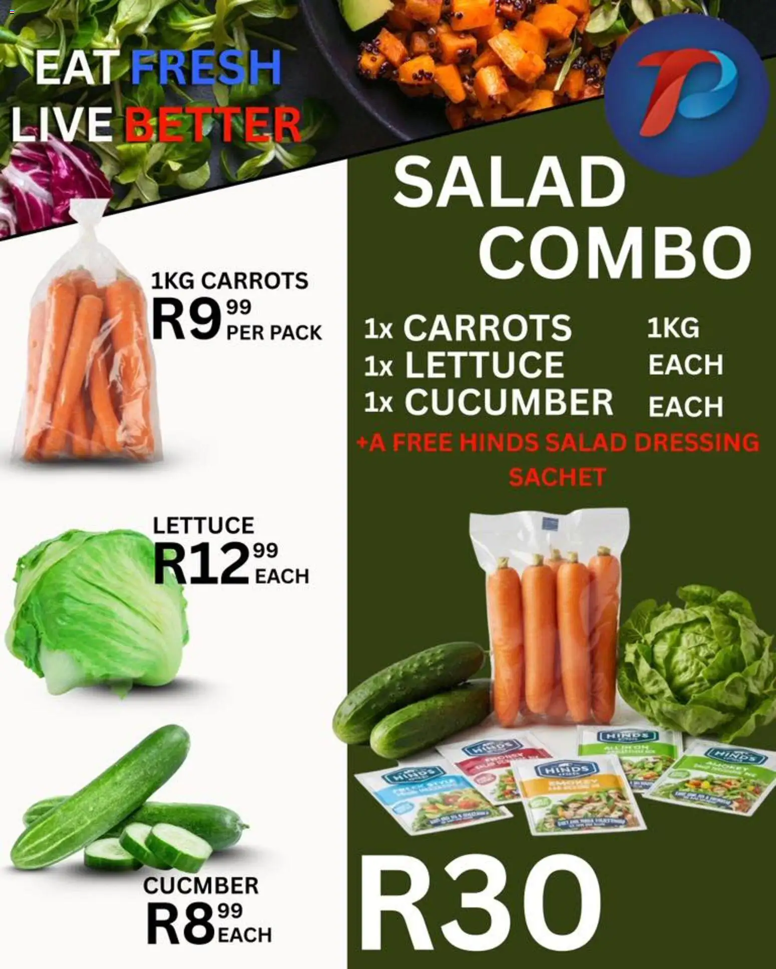 New Take n Pay catalogue – valid from 20.02.2026 | Page: 10 | Products: Salad dressing, Dressing, Carrots, Salad