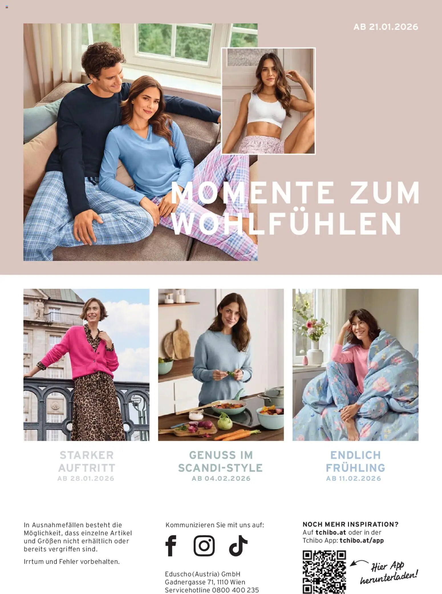 Tchibo Eduscho  Tchibo Magazin gültig ab 14.01.2026 | Seite: 21