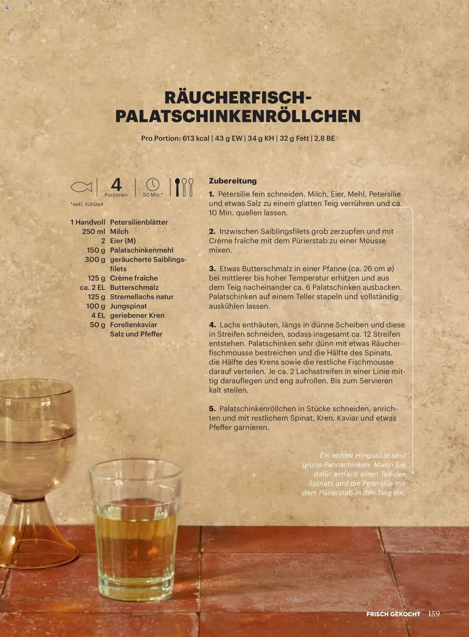 Billa  Frisch Gekocht gültig ab 01.01.2026 | Seite: 155 | Produkte: Salz, Pfeffer, Petersilie, Creme