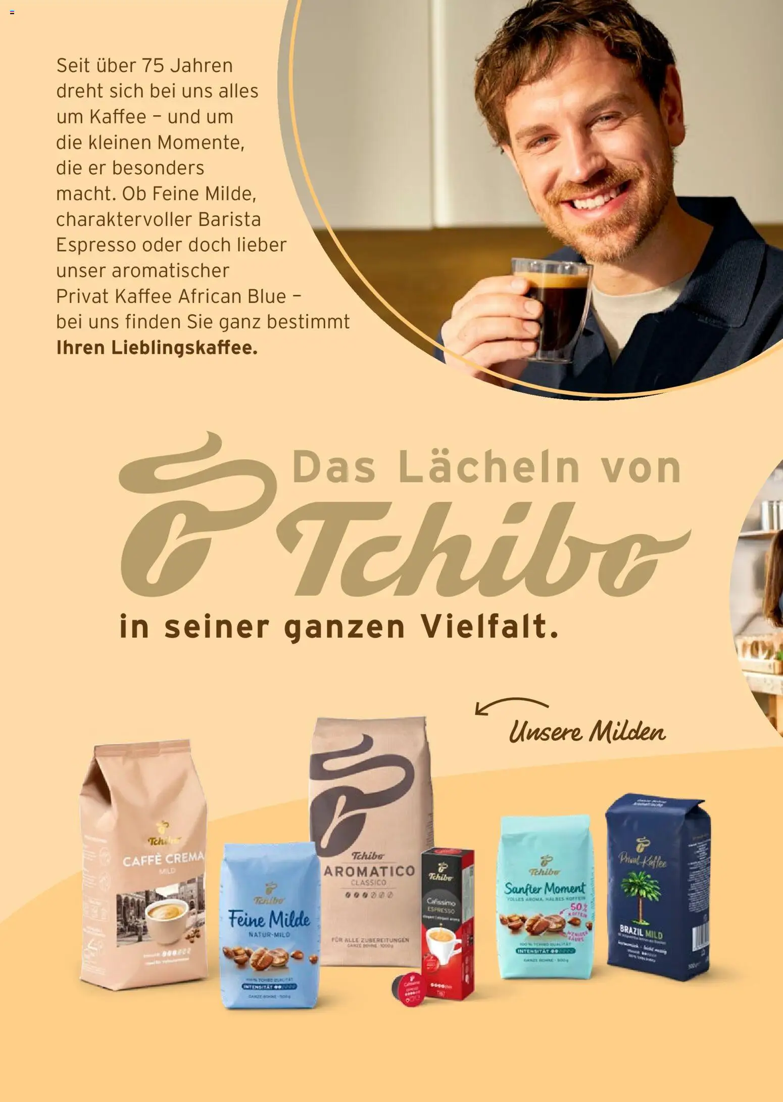Tchibo Prospekt Feel the flow	  – gültig ab 18.02.2026 | Seite: 26 | Produkte: Kaffee