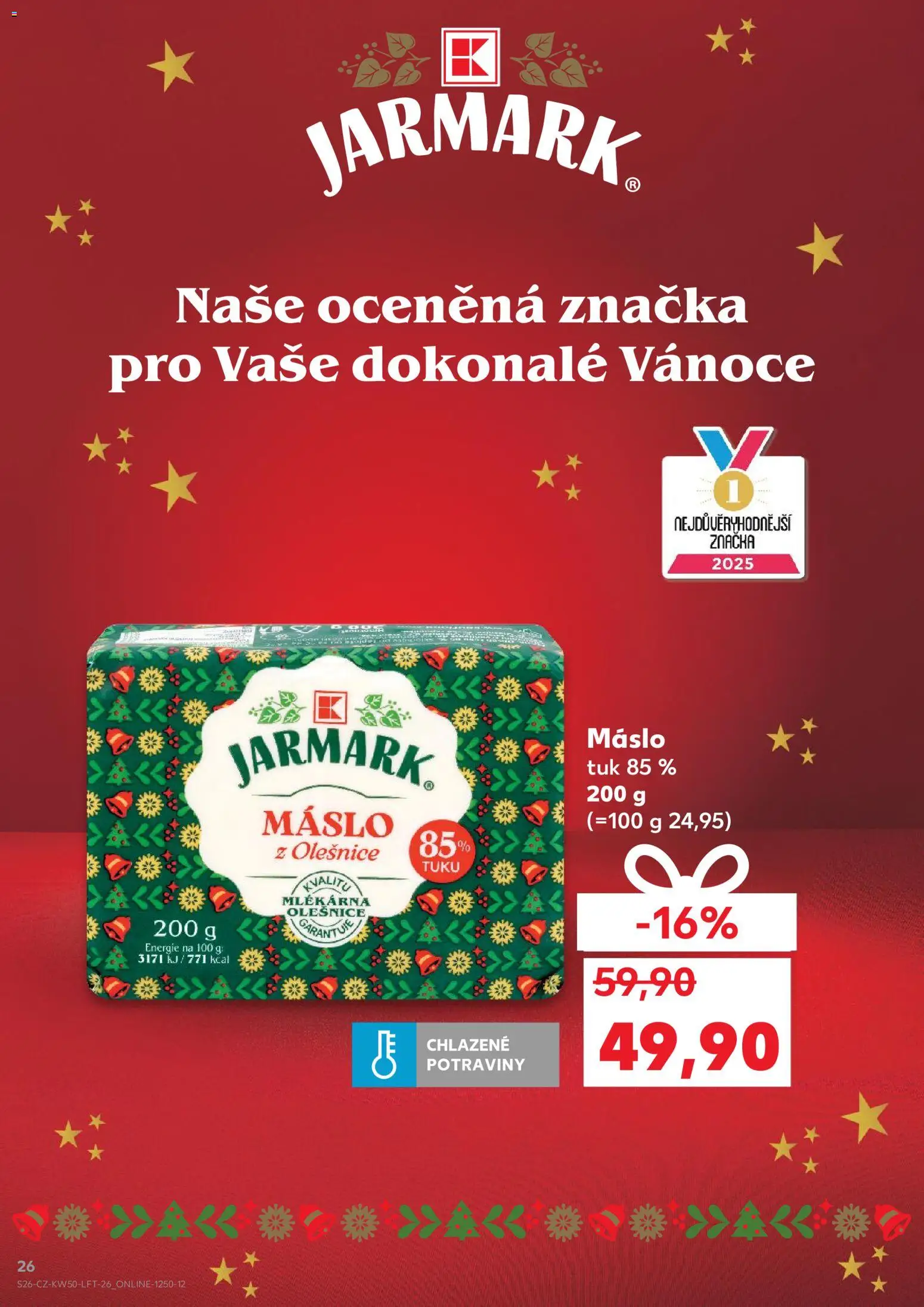 Kaufland leták - Plzeň Bory od 10.12.2025 | Strana: 26