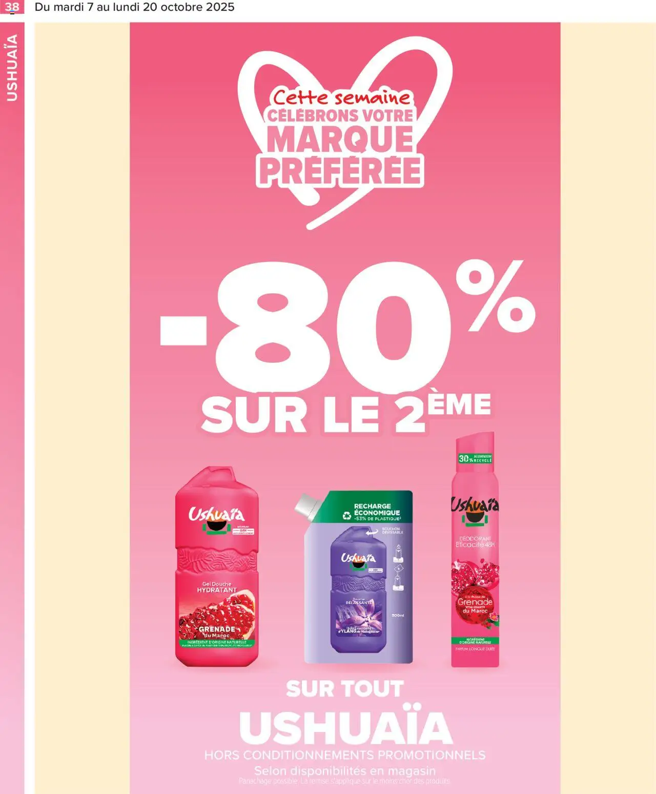 {H1} | Page: 44 | Produits: Parfum, Gel douche, Déodorant, Douche