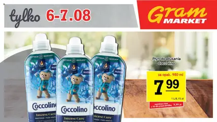 Pogląd oferty "Gram Market Gazetka - Niesłychanie Niskie Ceny" - ważna od 06.08.2025