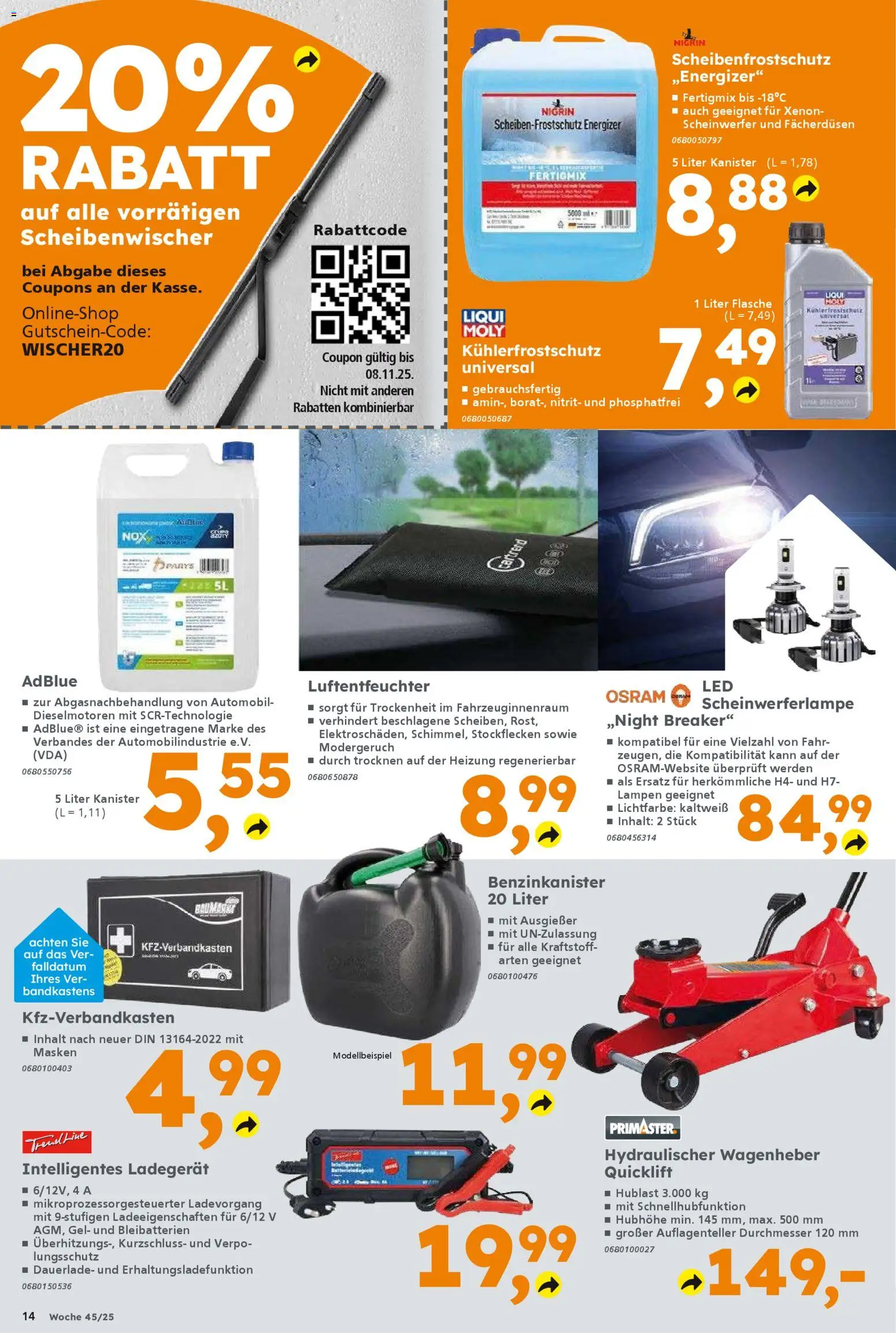 Globus Baumarkt - Bayern – gültig ab 03.11.2025 | Seite: 14 | Produkte: Ladegerät