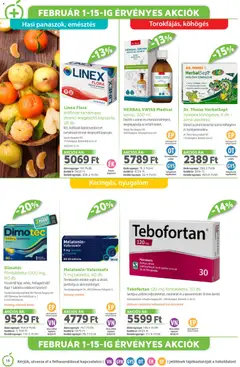 Alma Gyógyszertárak Akciós újság - amely érvényes a következő dátumtól: 01.02.2026 | Oldal: 14