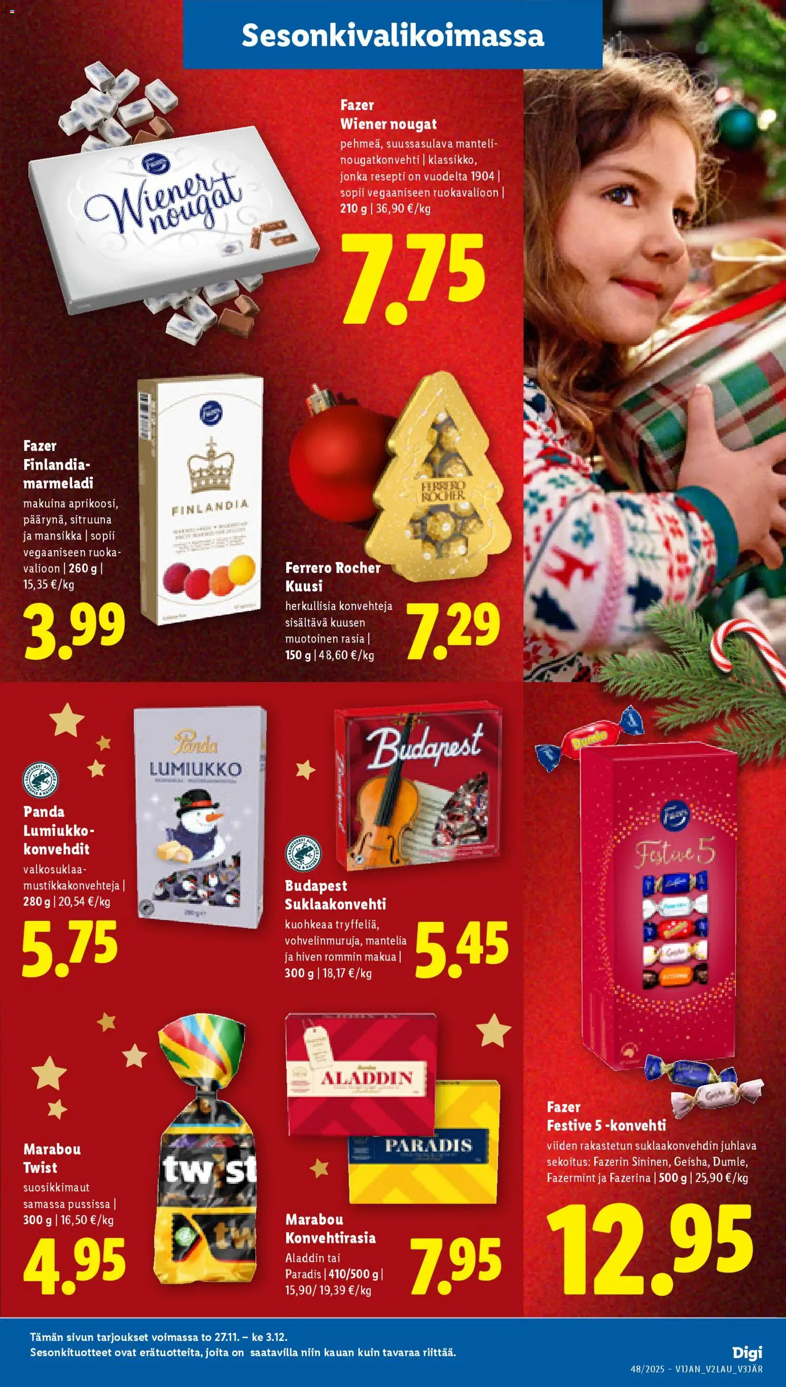 Lidl tarjoukset - Helsinki – voimassa 27.11.2025 alkaen | Sivu: 11