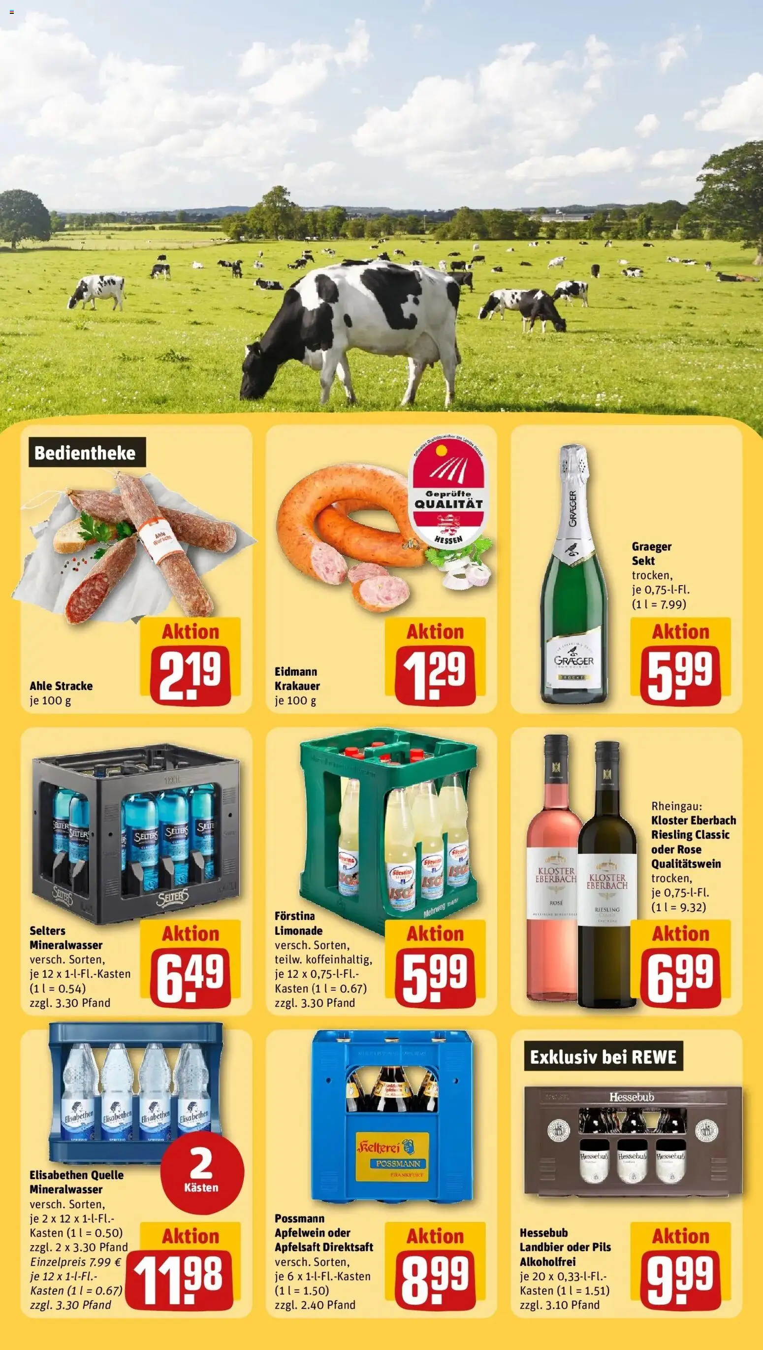 Rewe prospekt Weilrod	 – gültig ab 22.02.2026 | Seite: 23 | Produkte: Sekt, Pils, Limonade, Mineralwasser