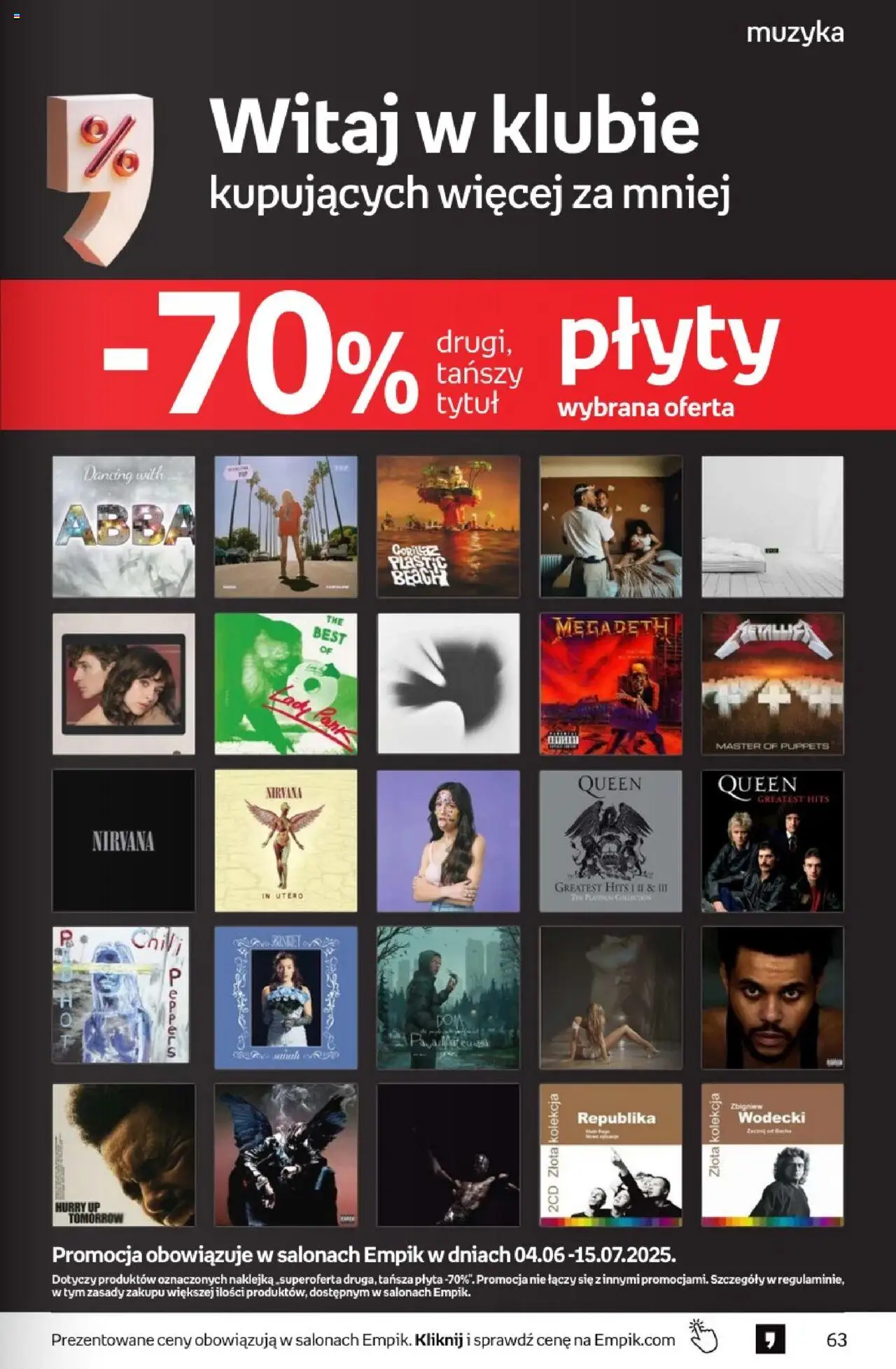 Empik promocje od 18.06.2025 | Strona: 63 | Produkty: Chili, Plyty