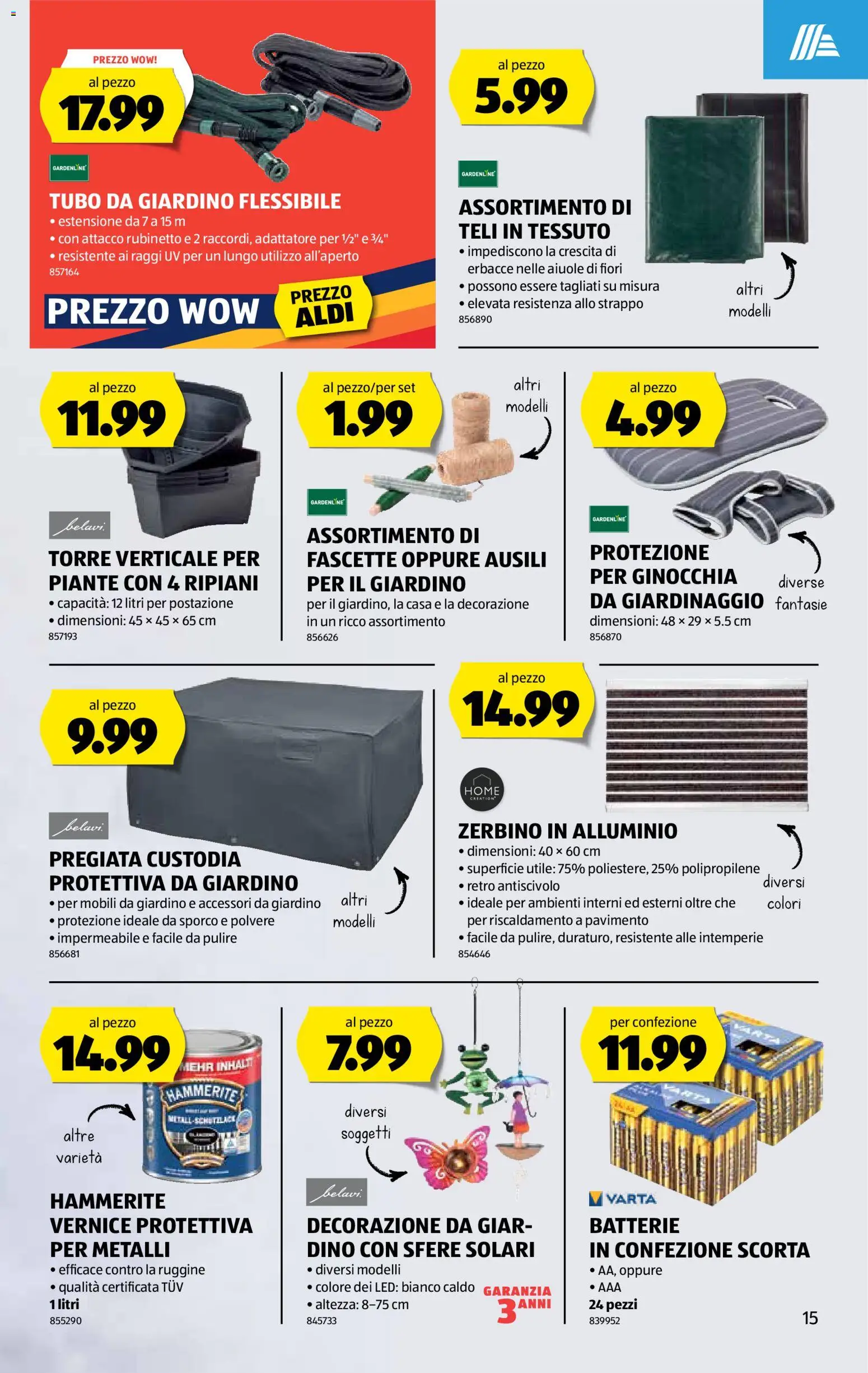 Aldi aktionen IT – gültig ab 26.03.2026 | Seite: 16 | Produkte: Batterie