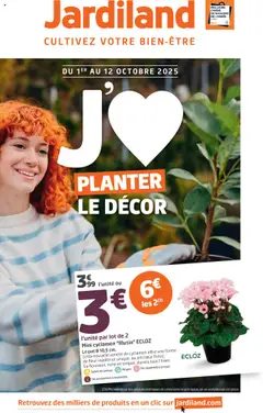Jardiland - Prévisualisation de Jardiland catalogue valide à partir de 01.10.2025