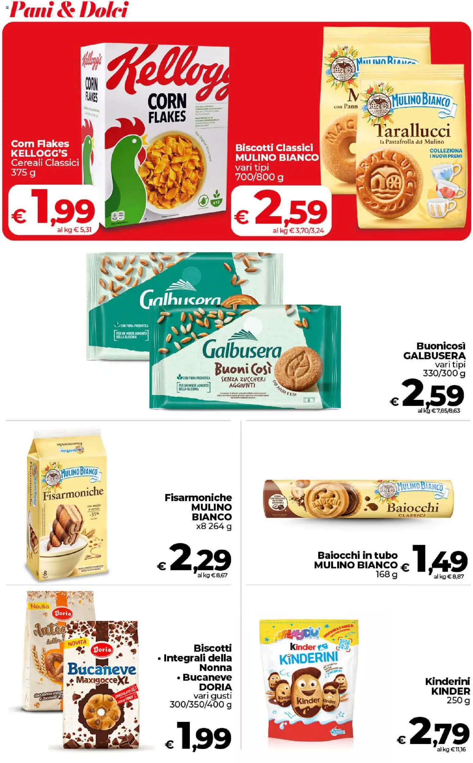 Volantino COOP del 17.04.2026 | Pagina: 25 | Prodotti: Riso, Cereali, Biscotti, Tubo
