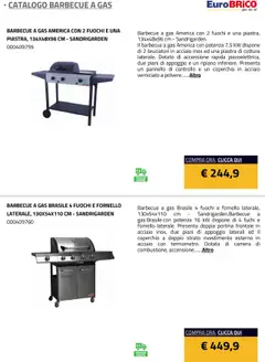 Anteprima del volantino Eurobrico Barbecue a Gas catalogo valido a partire dal 23.07.2025 | Pagina: 27
