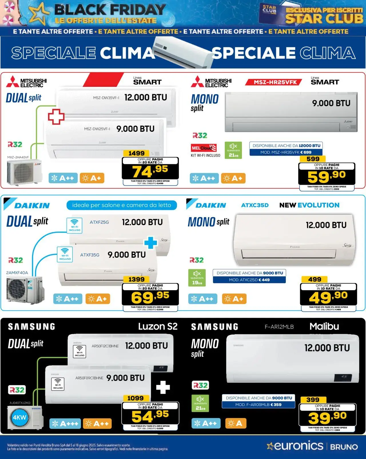 Volantino Euronics del 05.06.2025 | Pagina: 22 | Prodotti: Letto, Samsung