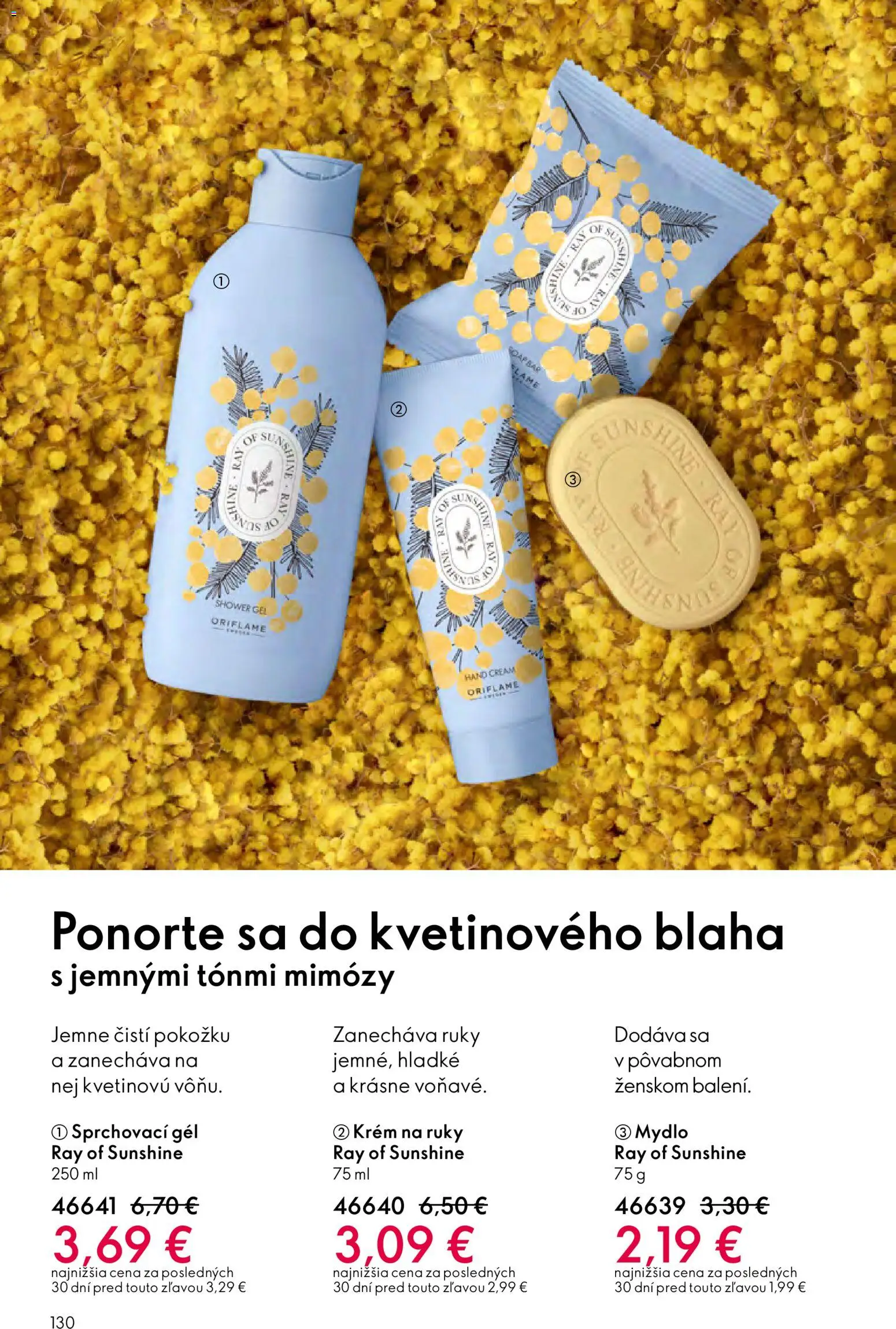 Nové Oriflame akcie – leták je platný od 04.03.2026 | Strana: 130 | Produkty: Krém na ruky, Mydlo, Krém
