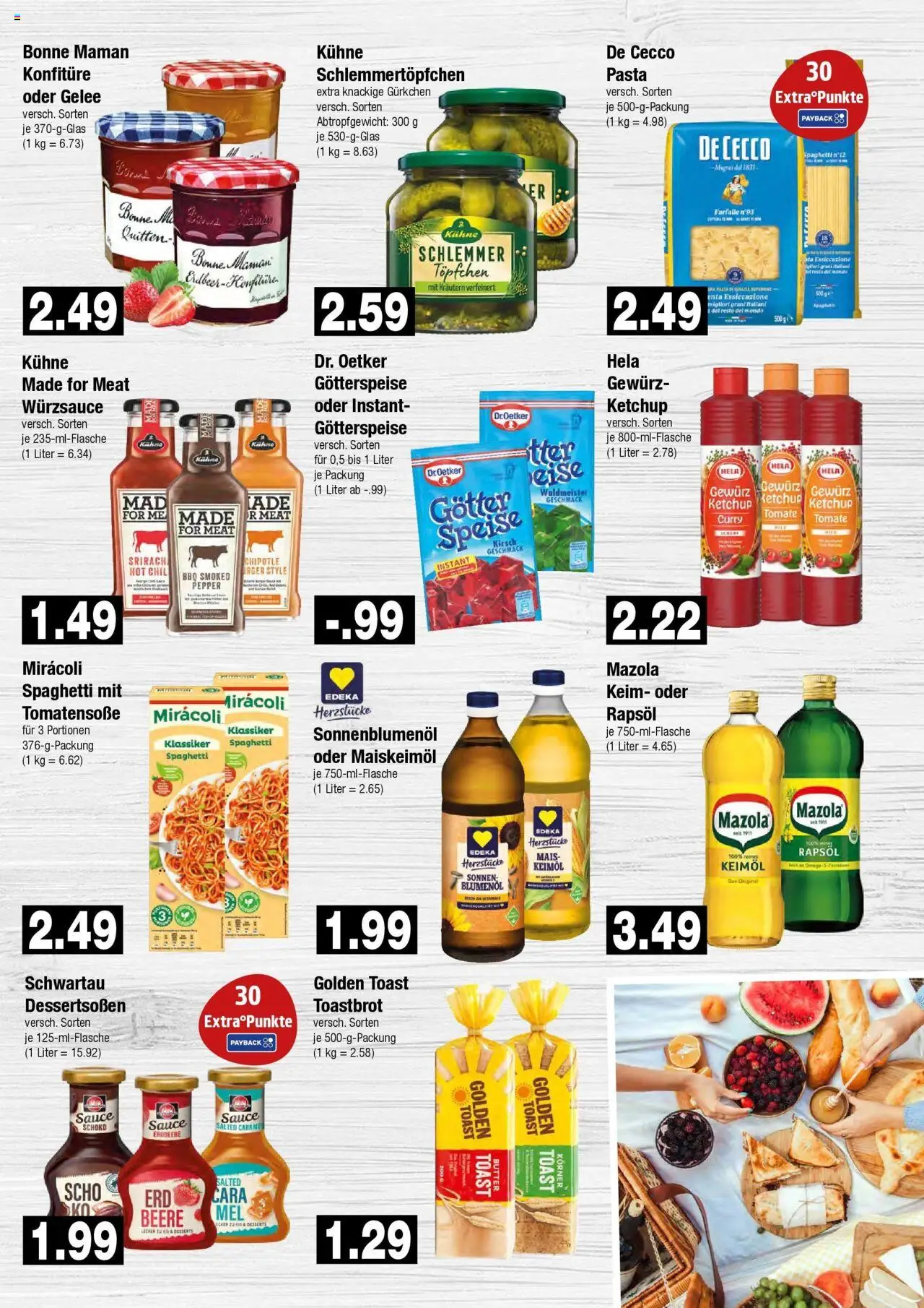 Edeka prospekt Hamburg	 - gültig ab dem 29.06.2025 | Seite: 5 | Produkte: Toast, Sonnenblumenol, Ketchup, Bonne maman