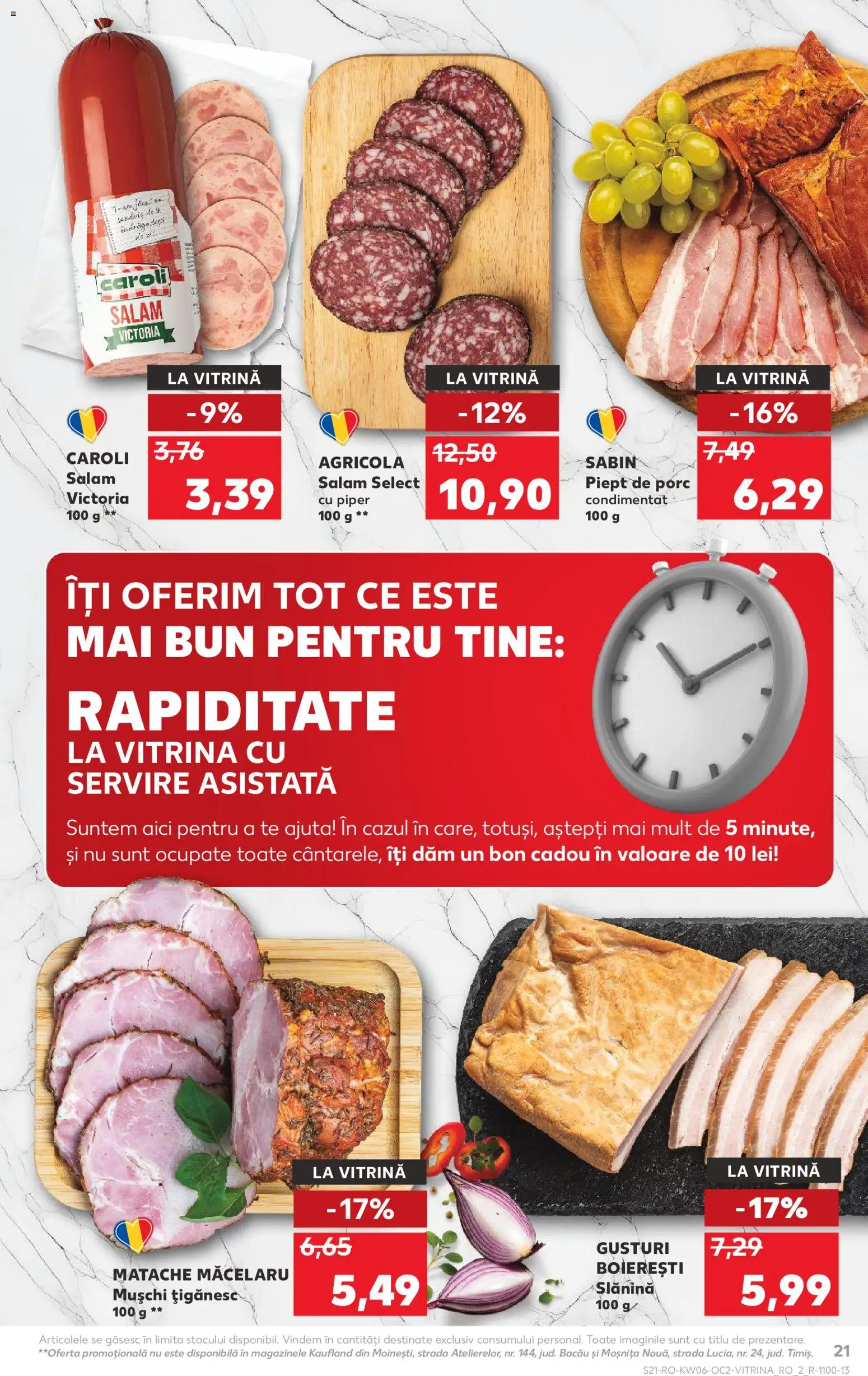 Kaufland RO akciós ujság - amely érvényes a következő dátumtól: 04.02.2026 | Oldal: 21