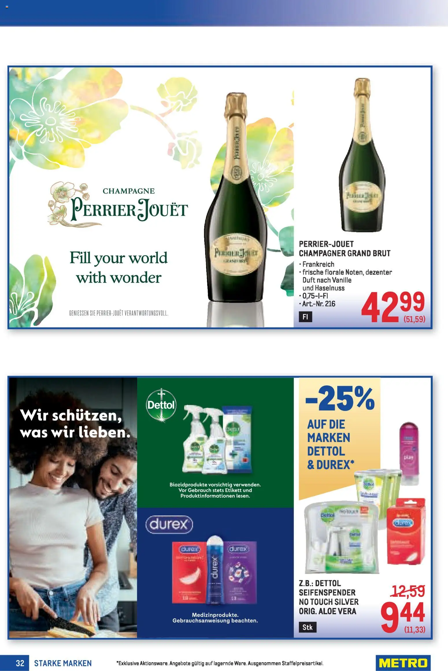 Metro Starke Marken gültig ab 13.11.2025 | Seite: 32 | Produkte: Duft