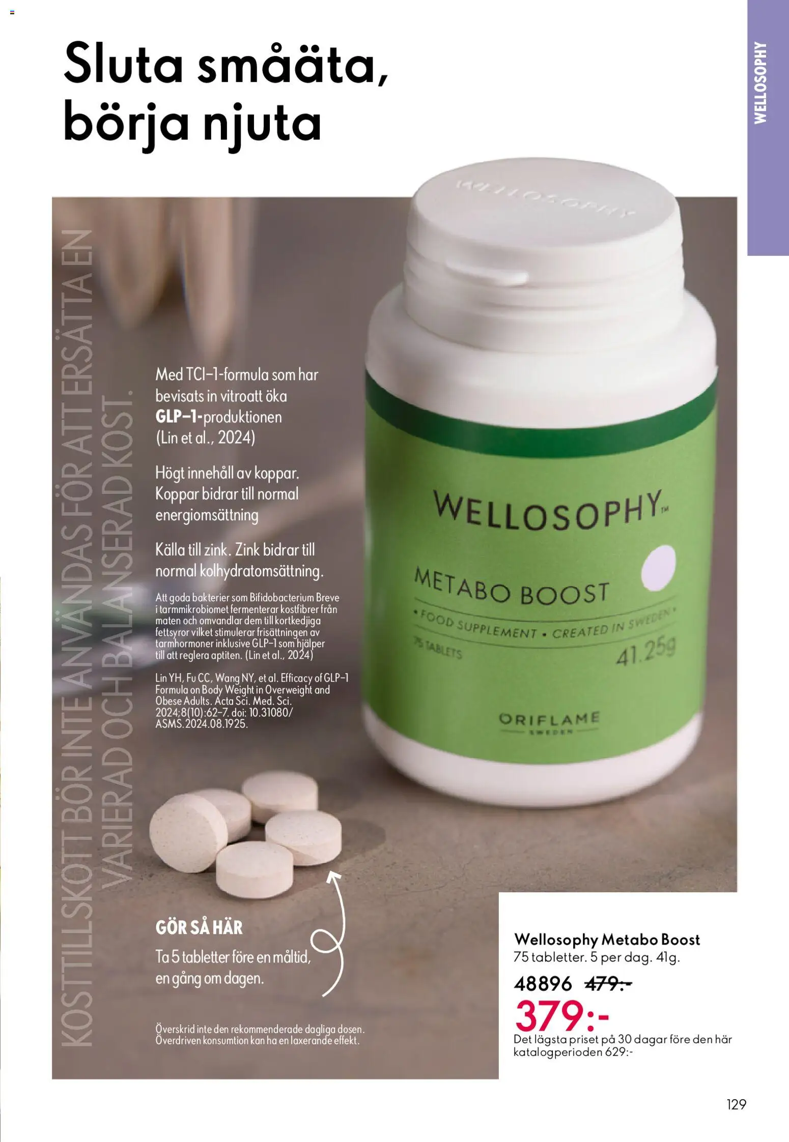 Oriflame reklamblad aktuell från 19.11.2025 | Sida: 129