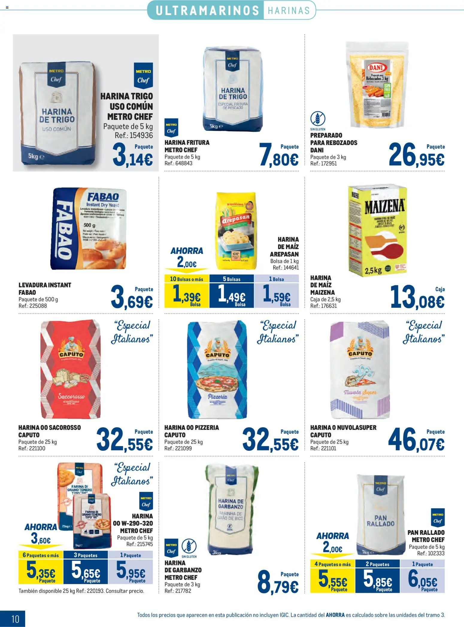 Makro - Especial Despensa Canarias │ válido desde el 02.02.2026 | Página: 10 | Productos: Pan, Pescado, Σανίδα, Bolsa