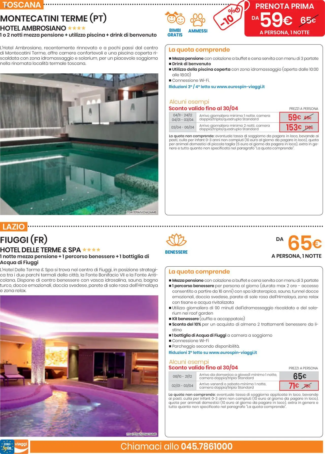 Volantino Eurospin del 04.10.2025 | Pagina: 12 | Prodotti: Sale, Piscina, Coperta, Bagno