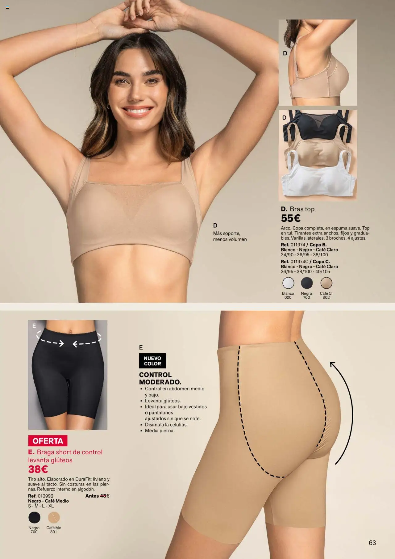 Leonisa folleto │ válido desde el 01.05.2025 | Página: 65 | Productos: Pantalones, Café, Braga