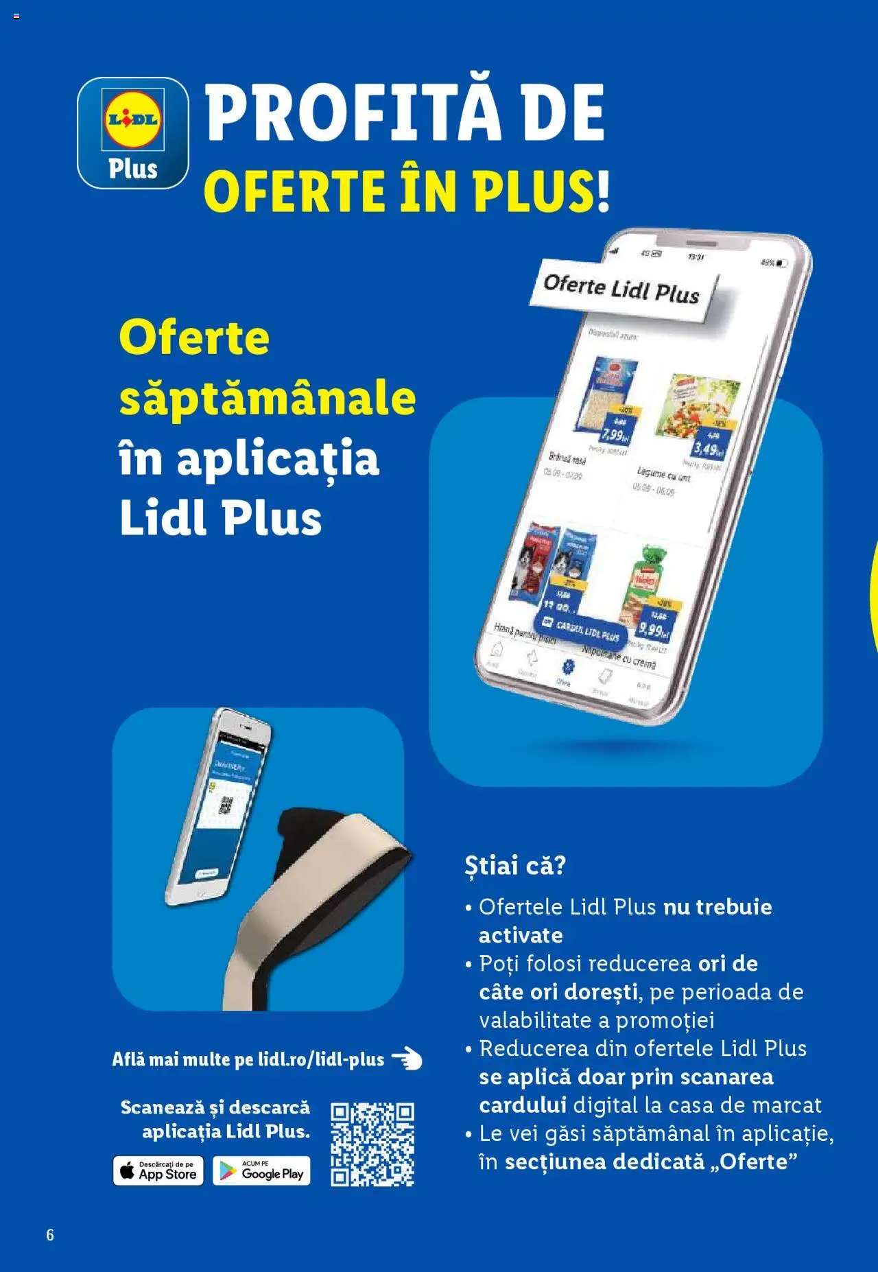 Lidl catalog - Lidl Plus – valabil de la 05.05.2025 | Pagină: 6 | Produse: Unt, Cremă, Legume